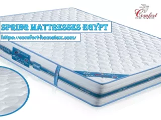 Spring mattresses Available at Affordable Prices in Egypt