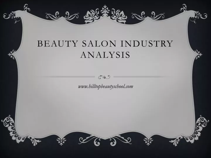 beauty salon industry analysis