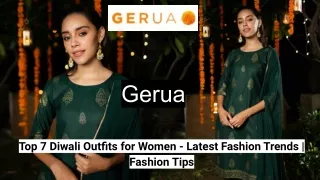 Traditional Festive Ethnic Wear For Women | Gerua