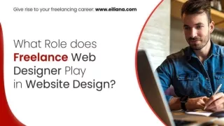 What role does Freelance web designer play in website design?