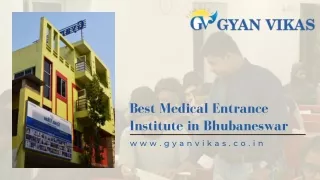 Best Medical Entrance Institute in Bhubaneswar