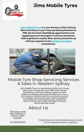 Jims Mobile Tyres