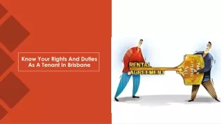 Know Your Rights And Duties As A Tenant In Brisbane