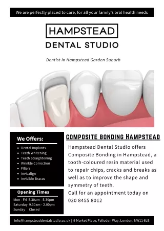 Composite Bonding Hampstead