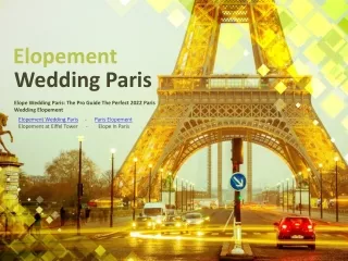 Elope in Paris: The pro Guide to the Perfect 2022 Paris Elopement