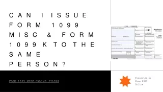 can i issue form 1099 misc form 1099