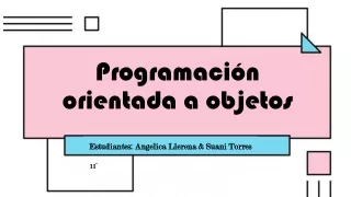 programaci n orientada a objetos