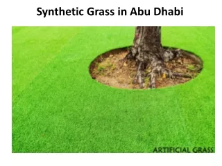 synthetic grass in abu dhabi