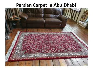 persian carpet in abu dhabi