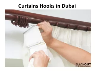 curtains hooks in dubai
