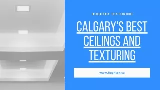Calgary Ceilings