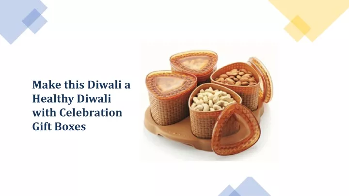 make this diwali a healthy diwali with