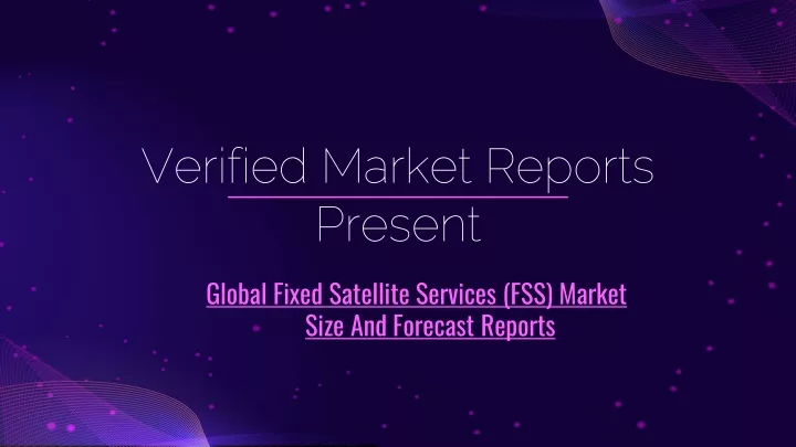 verified market reports present