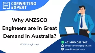 Why ANZSCO Engineers are in Great Demand in Australia
