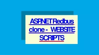 asp net redbus clone website scripts