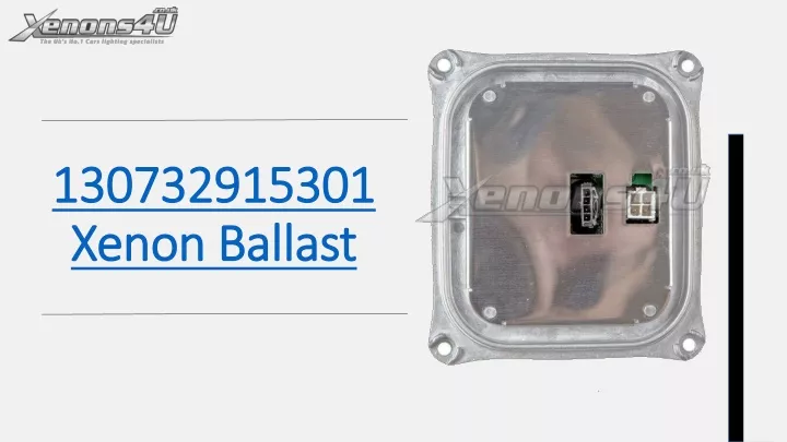 130732915301 xenon ballast