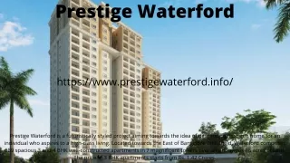prestige waterford