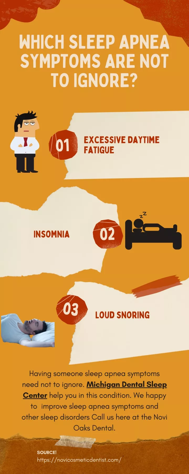 which sleep apnea symptoms are not to ignore