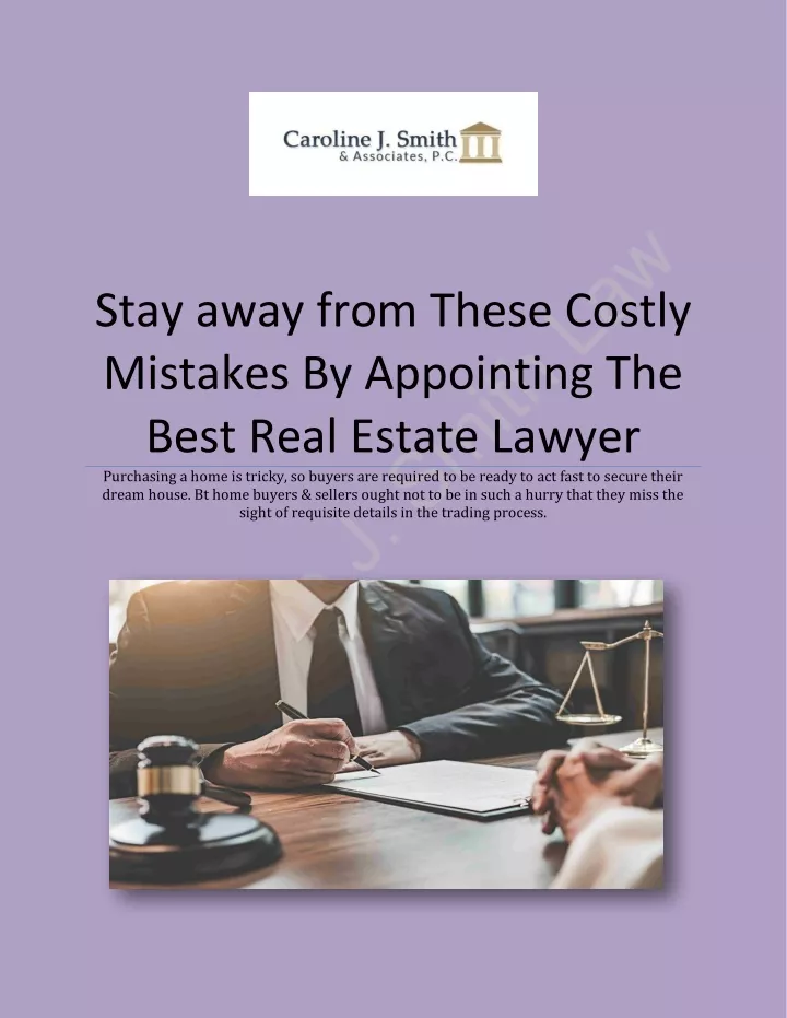 stay away from these costly mistakes