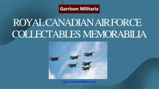 Royal Canadian Air Force Collectables Memorabilia | Garrison Militaria