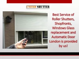 Shutter Repair Central London