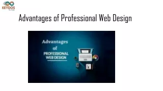Advantages of Professional Web Design