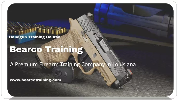 handgun training course