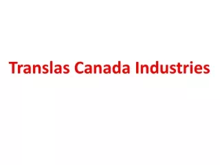Translas Canada Industries