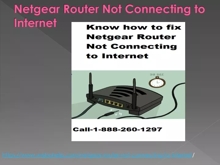 netgear router not connecting to internet