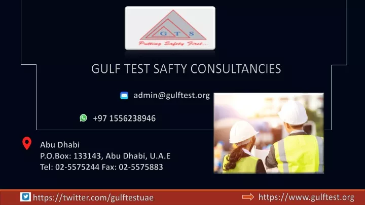 gulf test safty consultancies