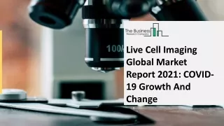 live cell imaging global market report 2021 covid