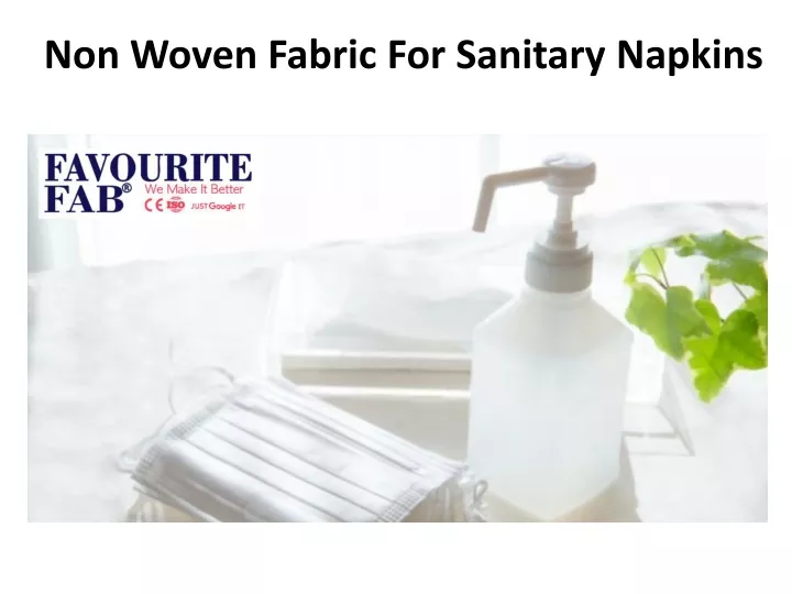 non woven fabric for sanitary napkins