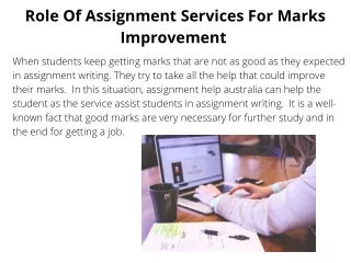 Role Of The Student Helpline For Assignment Help Australia.