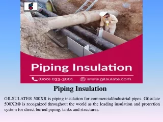 Piping Insulation