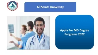 Join Caribbean Medical School in 2022 For MD Degree Program