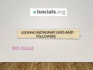 Looking Instagram Likes and Followers