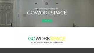 GoWorkSpace - Co-Working Office Space in Sheffield