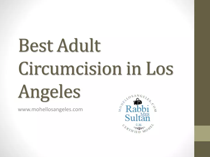 best adult circumcision in los angeles