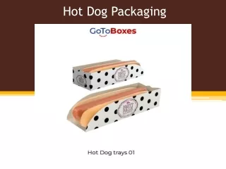 Hot Dog Packaging