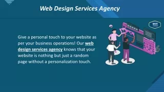 web design services agency