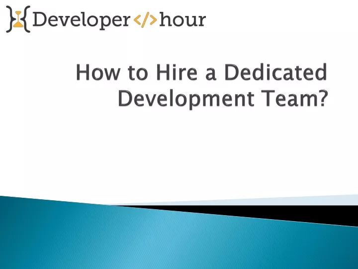how to hire a dedicated development team