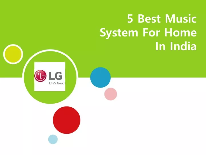 5 best music system for home in india