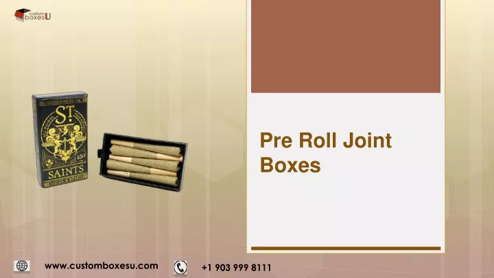 pre roll joint boxes