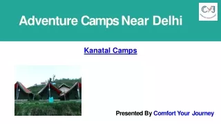 Adventure Camps in Kanatal | Kanatal Adventure Camps