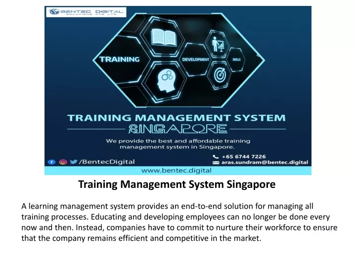 training management system singapore