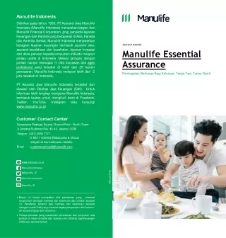 MANULIFE ESSENTIAL ASSURANCE