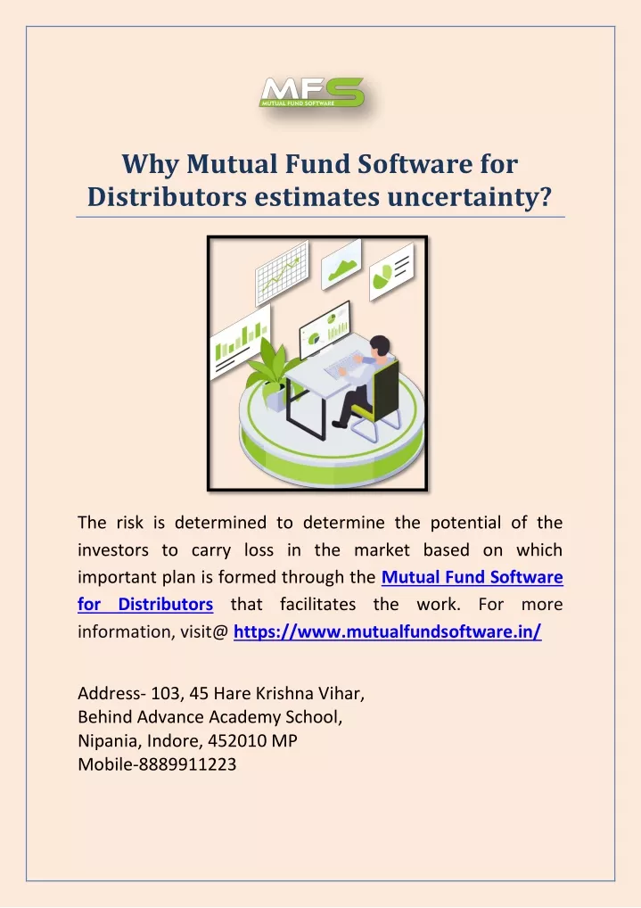 why mutual fund software for distributors