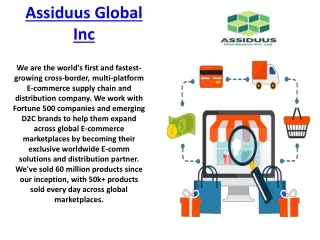 Amazon PPC Management - Assiduus Global Inc