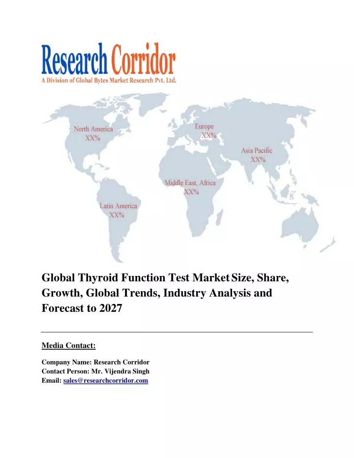 global thyroid function test market size share