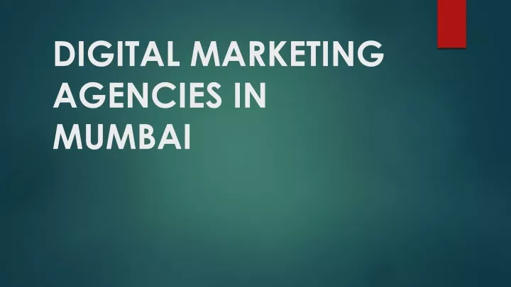 digital marketing agencies in mumbai
